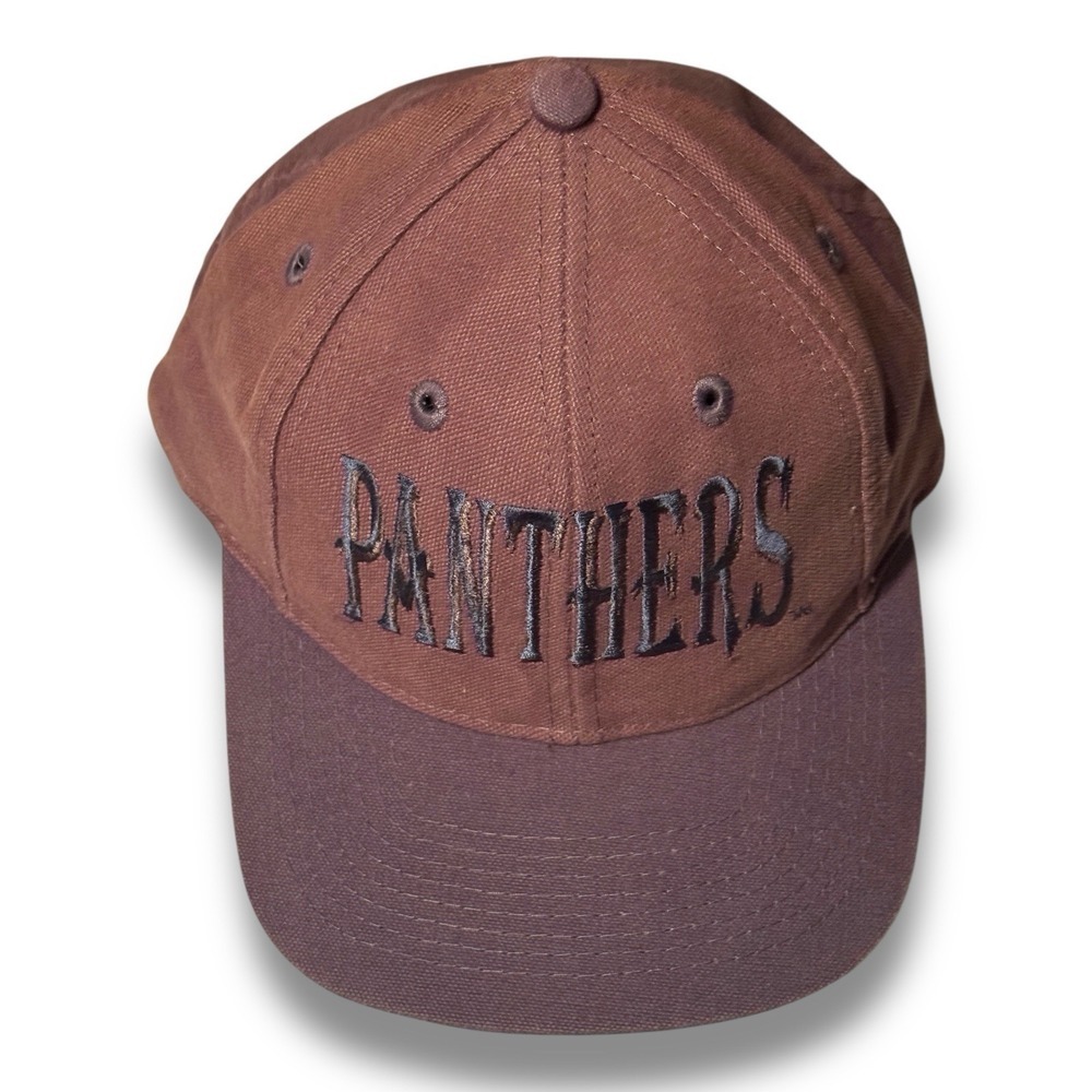 Vintage Carolina Panthers Strapback Dad Hat Team NFL Sports‎ Football Eastport - Picture 2 of 8